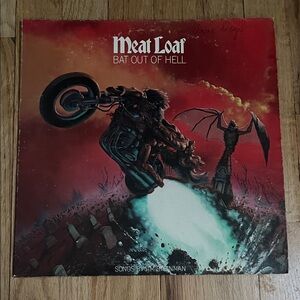 Meat Loaf Bat Out of Hell Vinyl Record